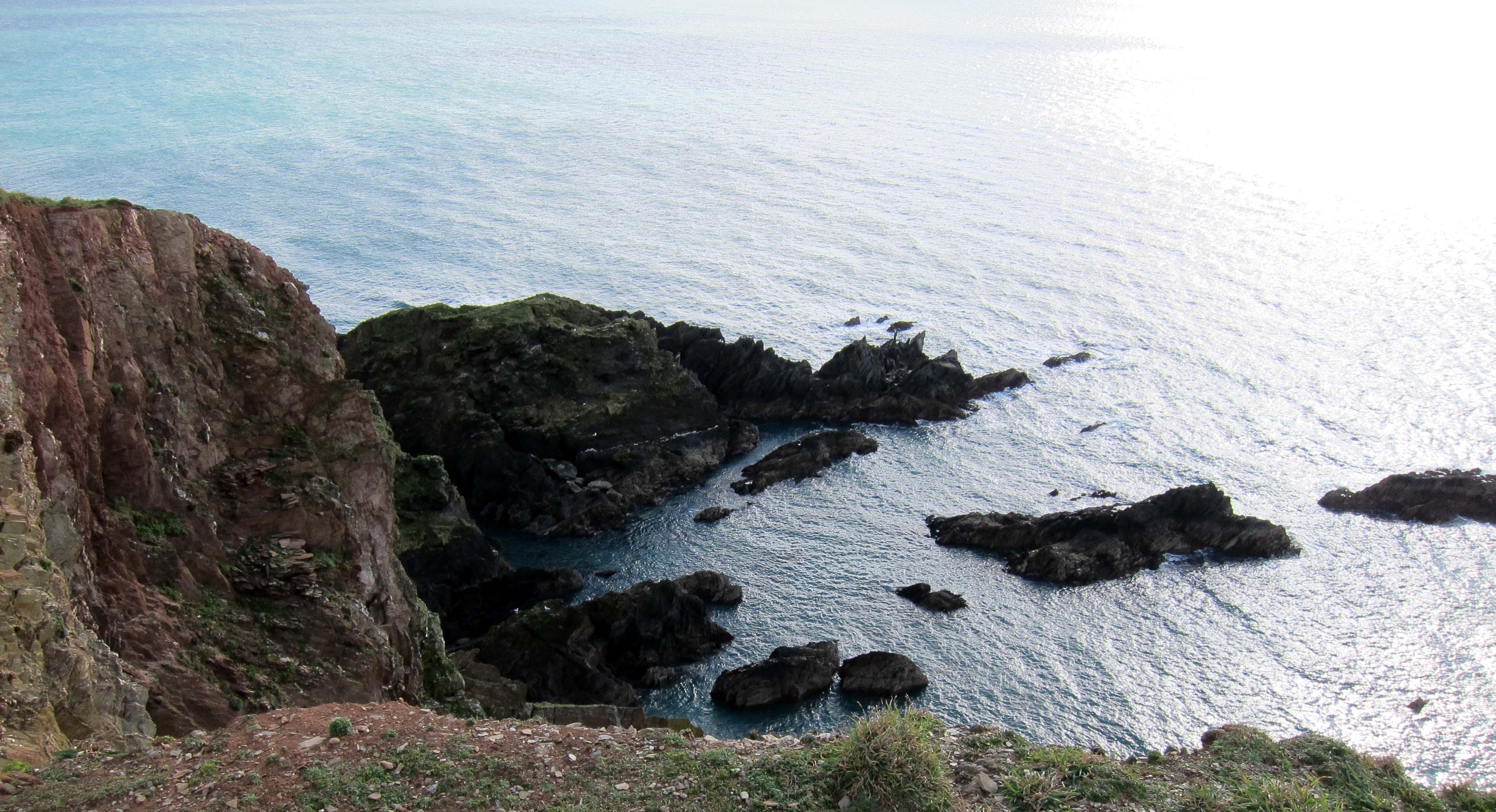 the sea Near Burgh Island